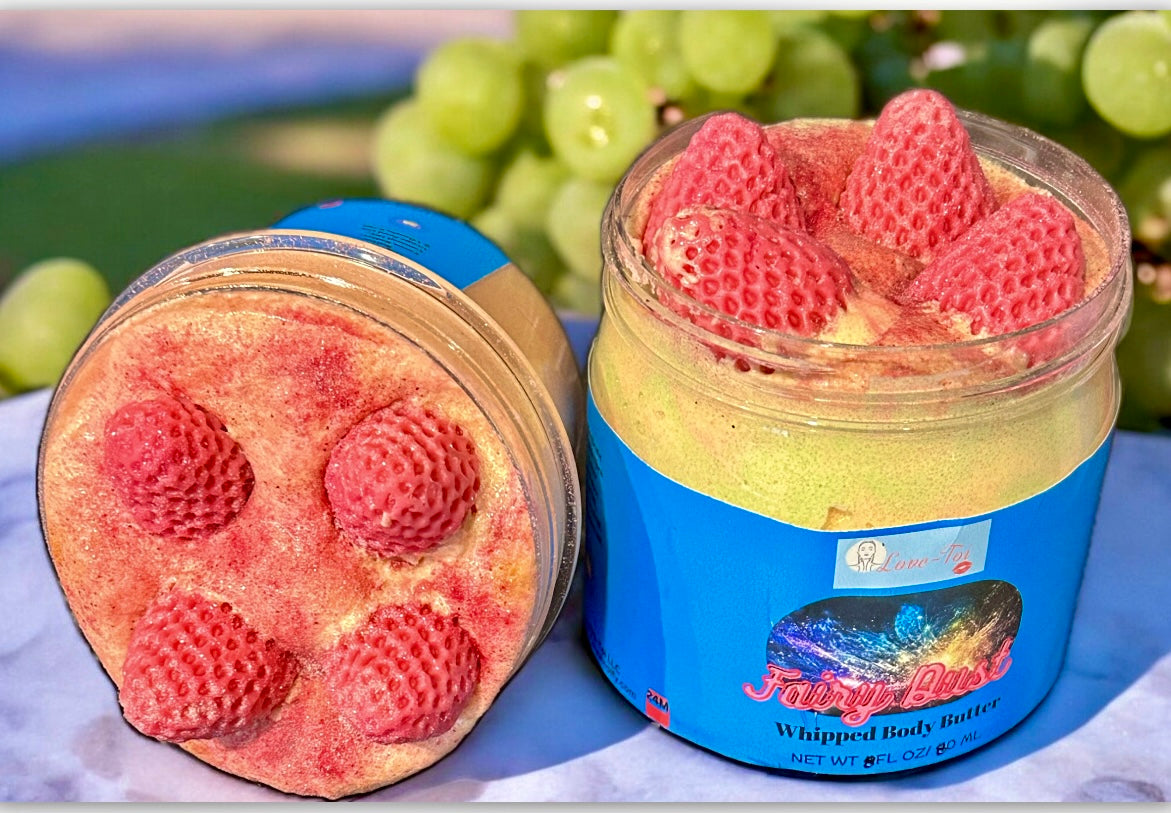 All Natural Foaming Body Scrub-Gentle Exfoliator, Super Moisturizer, Organic Sugar + Shea Butter + Essential Oil-Choose Scent