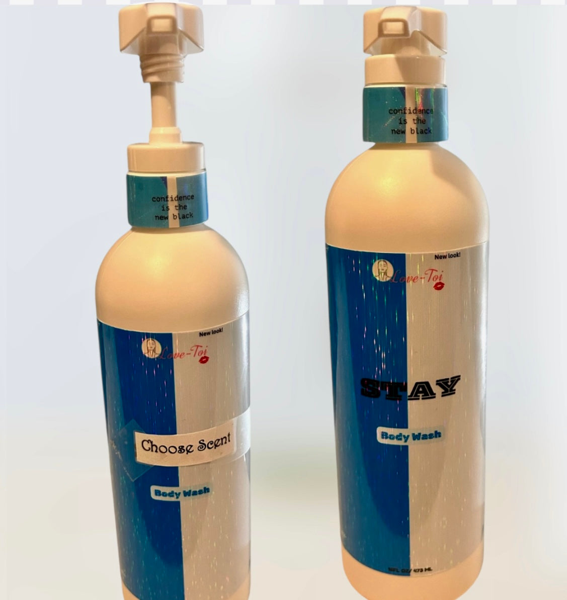Men Body Wash - 16oz bottle with pump-Choose Scent.