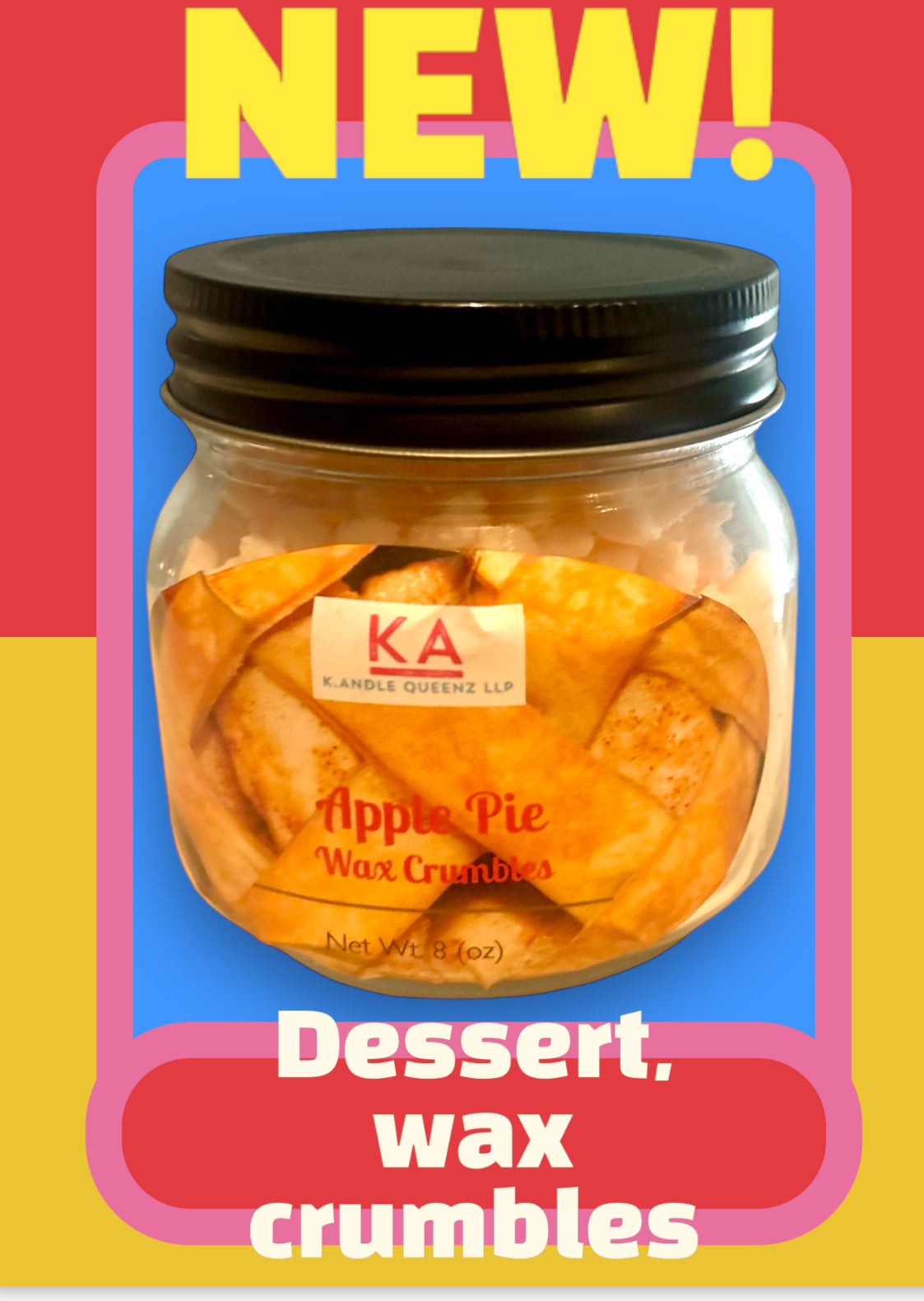 Apple pie crumbles
