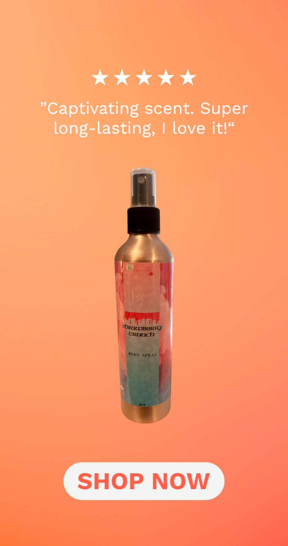 Moisturizing Body Spray 8oz- Choose Scent